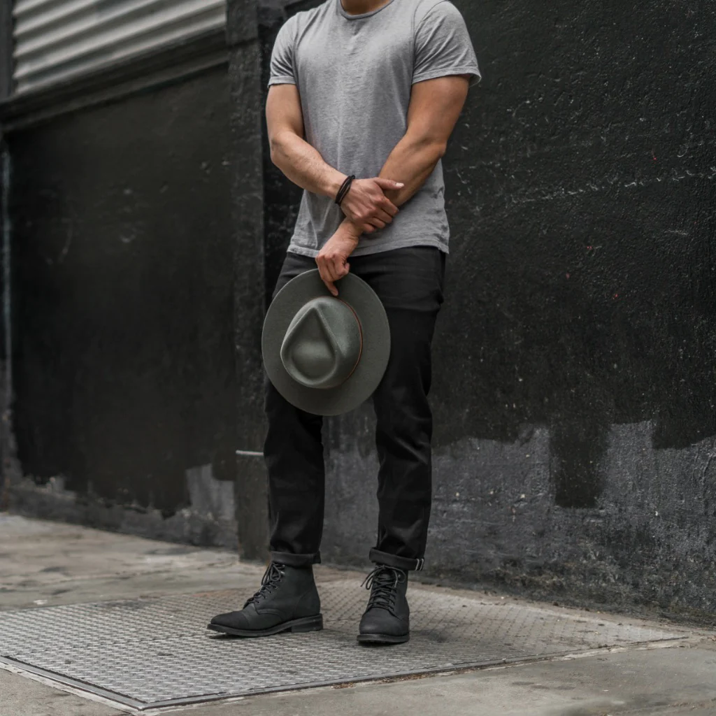Yellow108 Eastwood Fedora | Grey - Thursday Boots