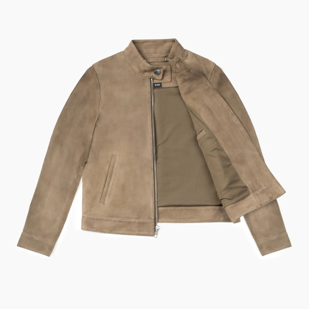 Racer Jacket | Taupe - Thursday Boots