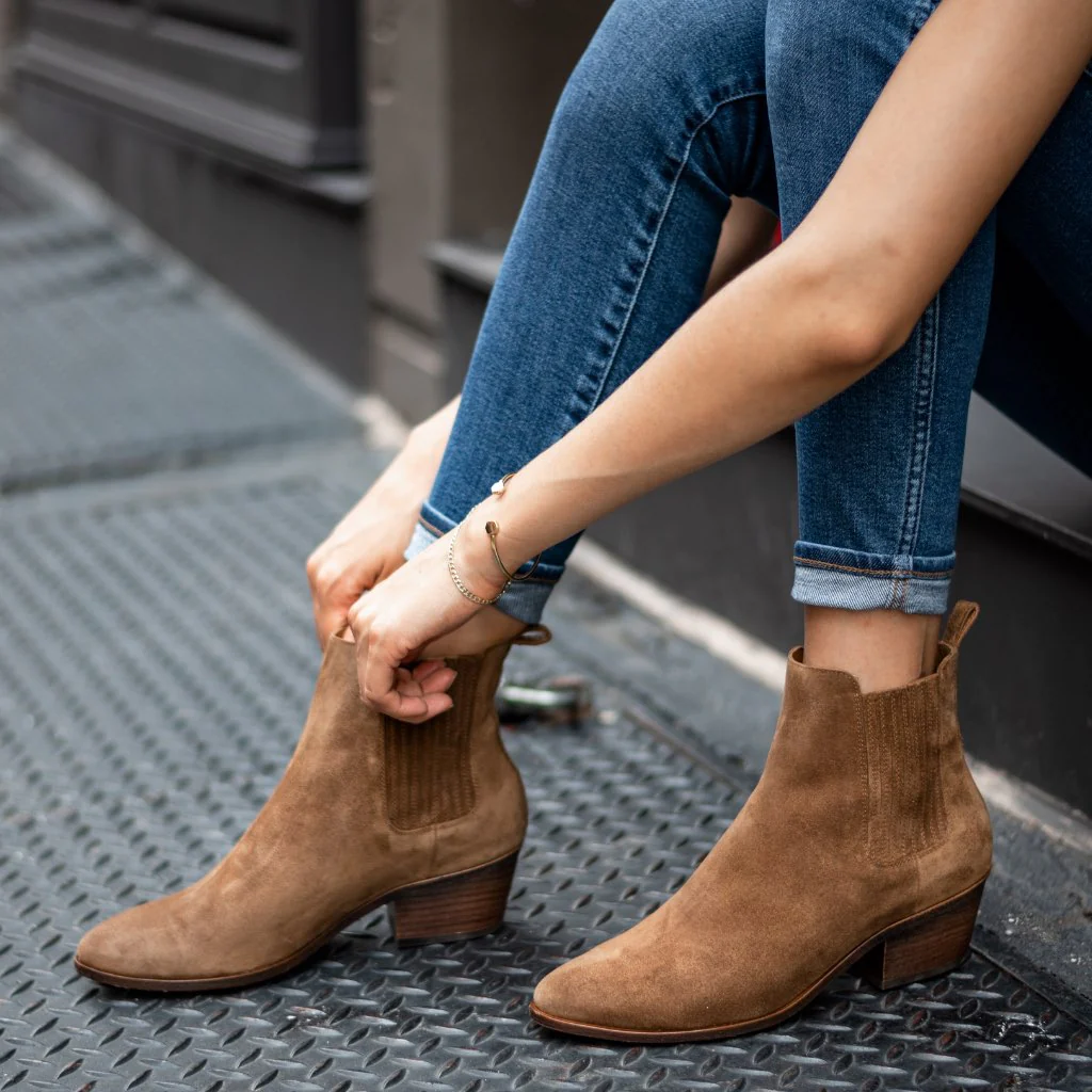 Dreamer Bootie | Golden Brown - Thursday Boots