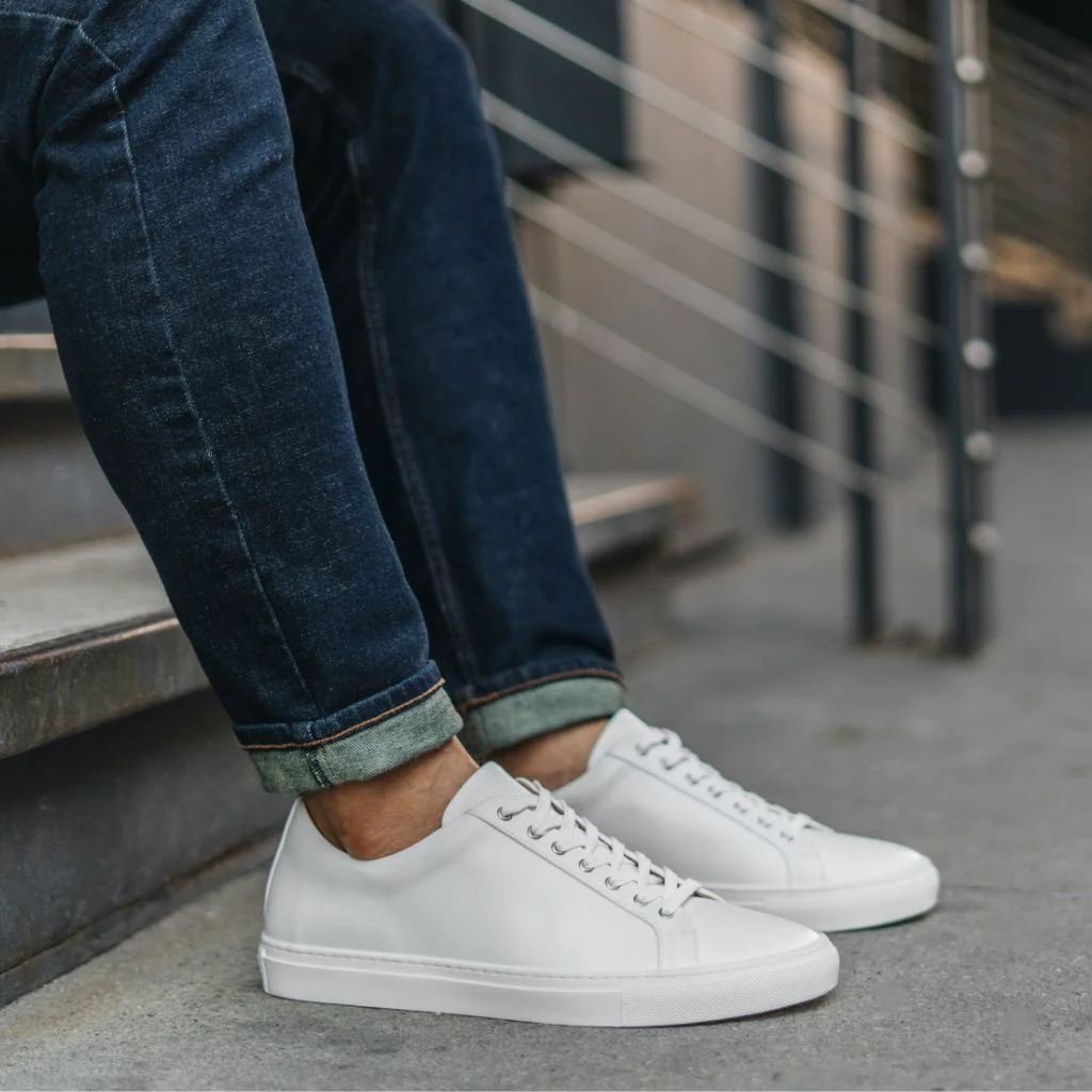 Premier Low Top | White - Thursday Boots