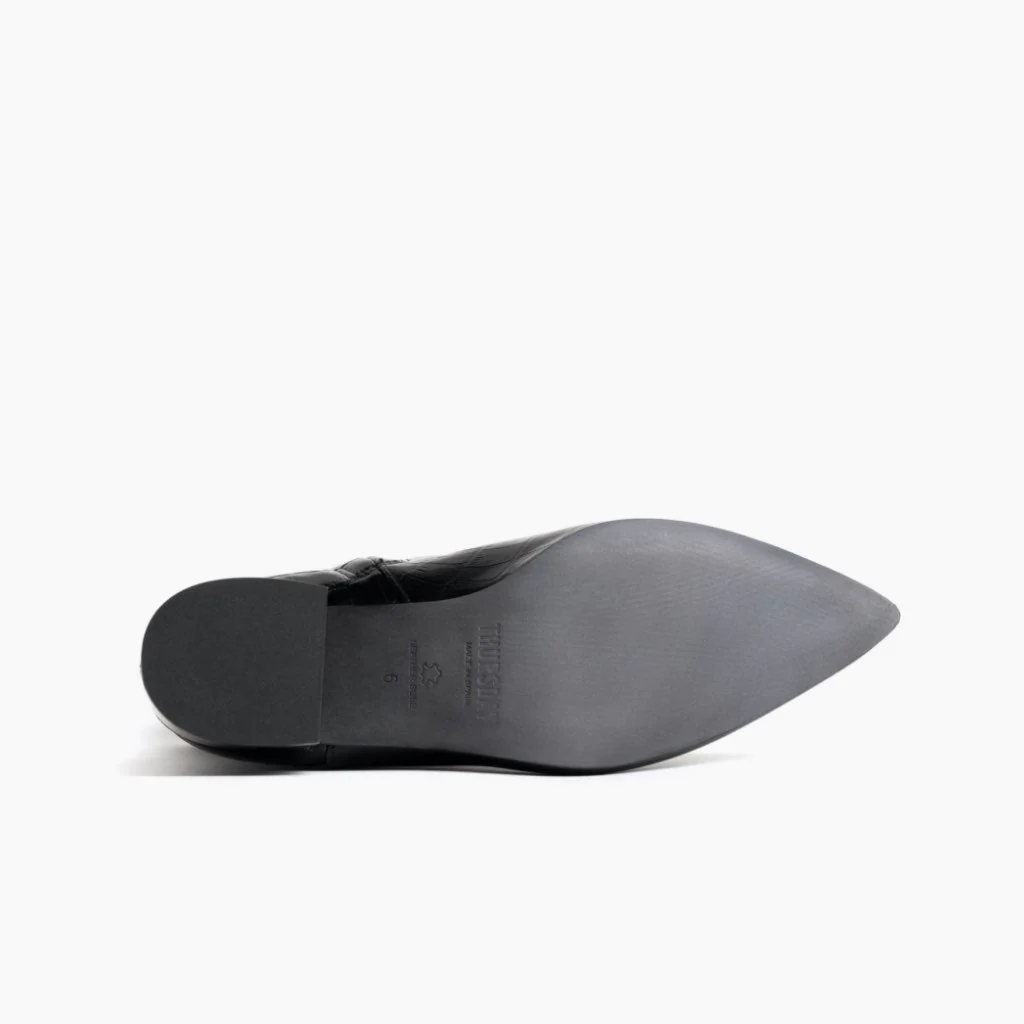 Luna | Black Croco - Thursday Boots