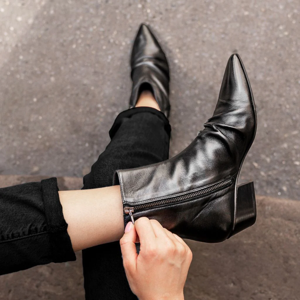 Bijou | Black - Thursday Boots