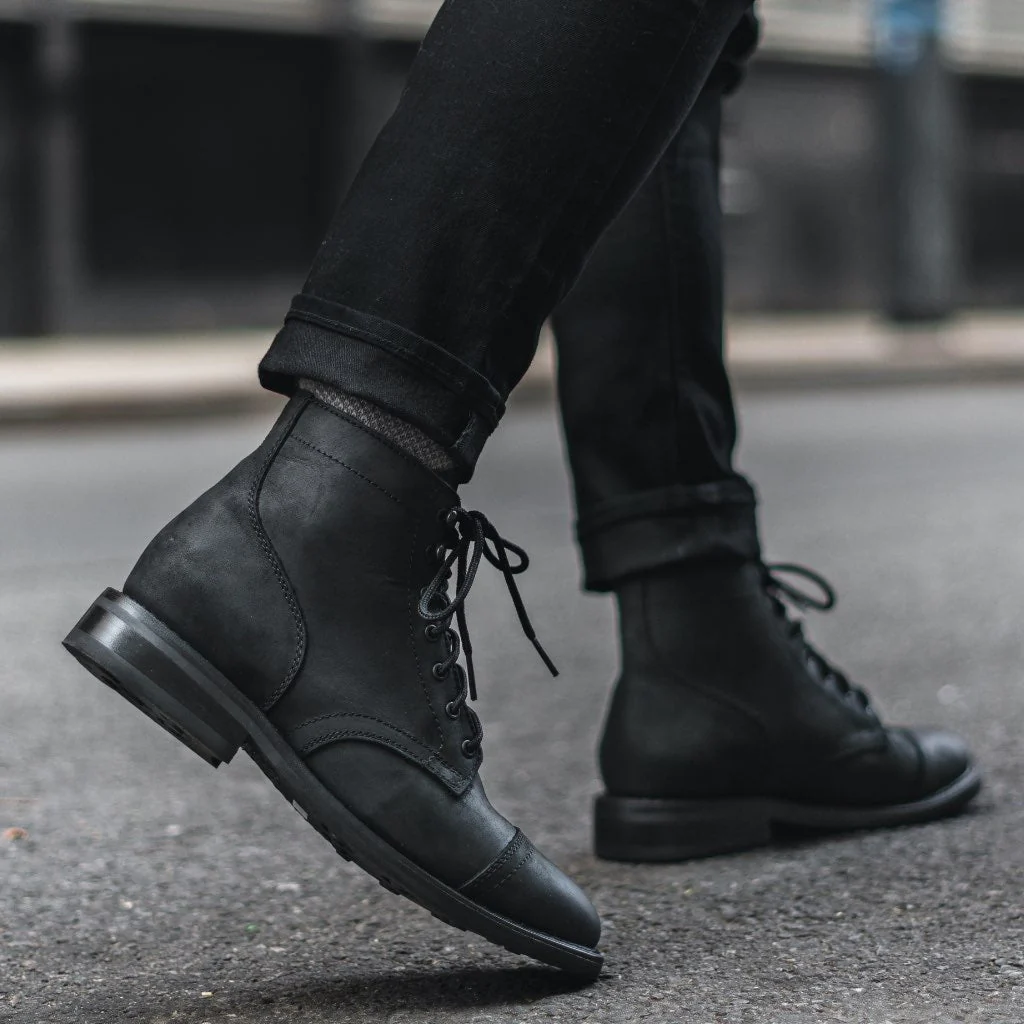 RT3 Captain | Black Matte - Thursday Boots