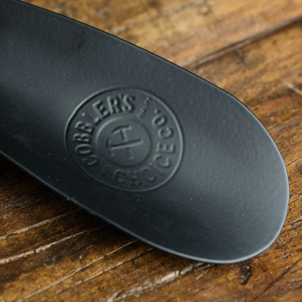 Cobbler's Choice Metal Shoe Horn | Black Matte - Thursday Boots