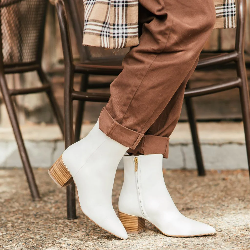 Luna | Ecru - Thursday Boots