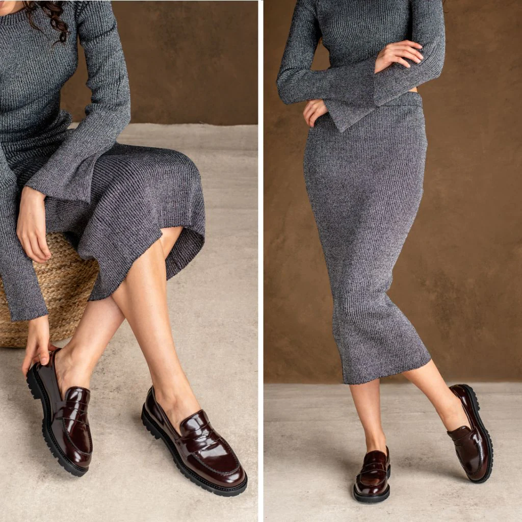 Penny | Burgundy - Thursday Boots
