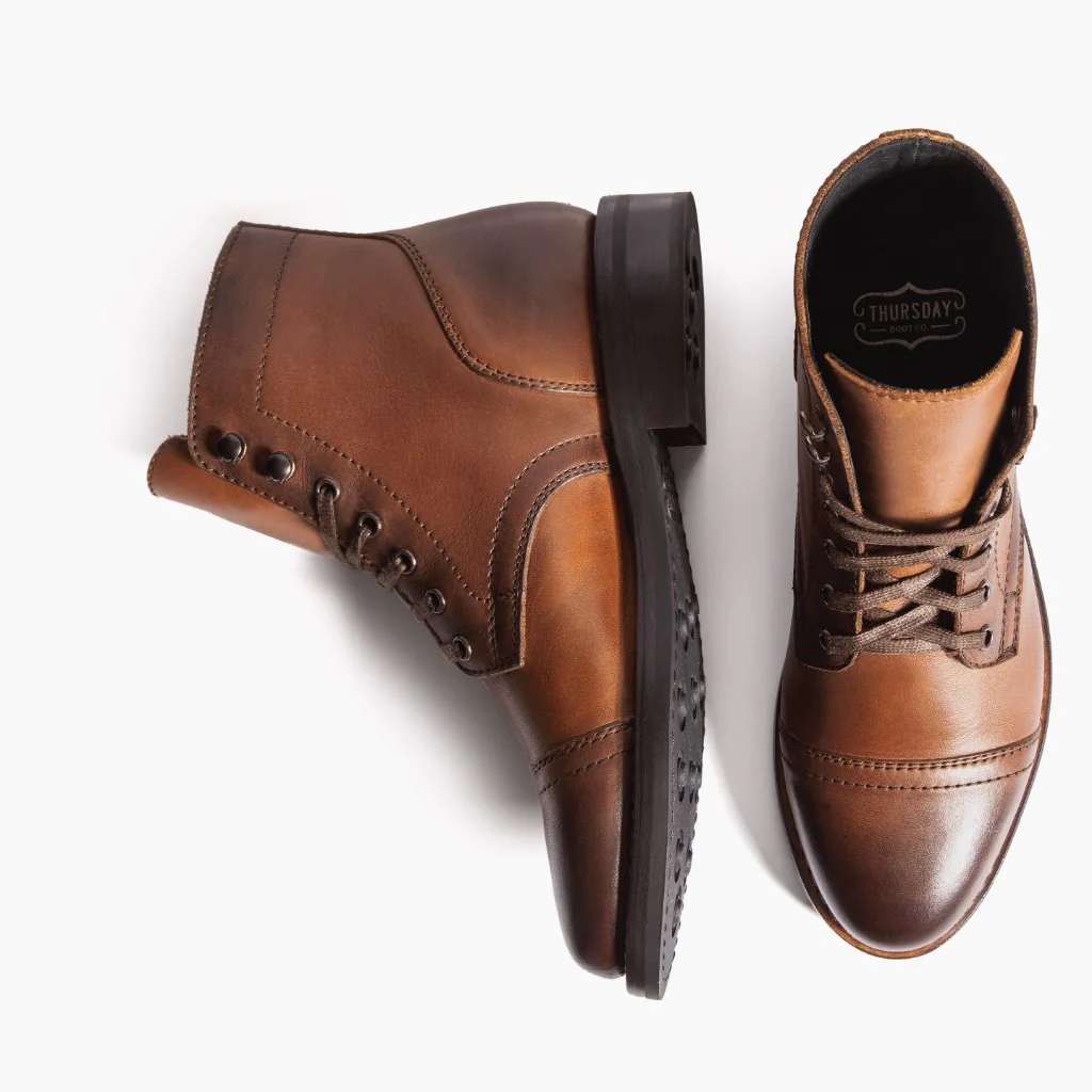 Captain | Brandy - Thursday Boots