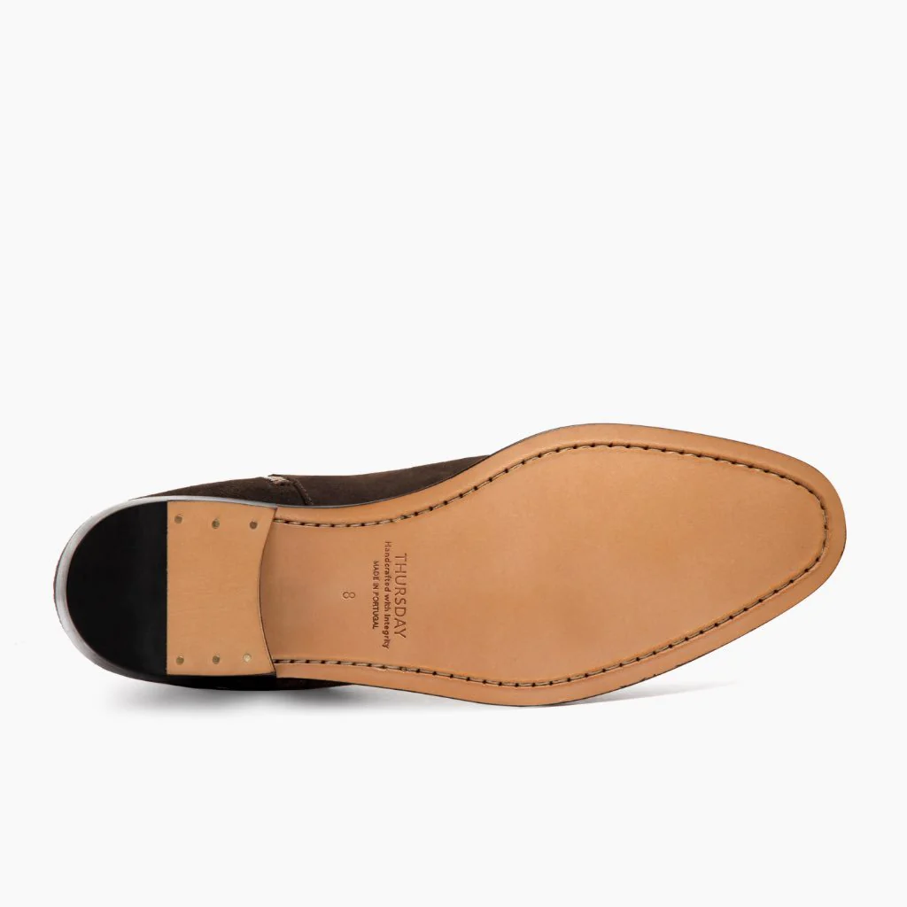 Harness | Dark Brown Suede - Thursday Boots