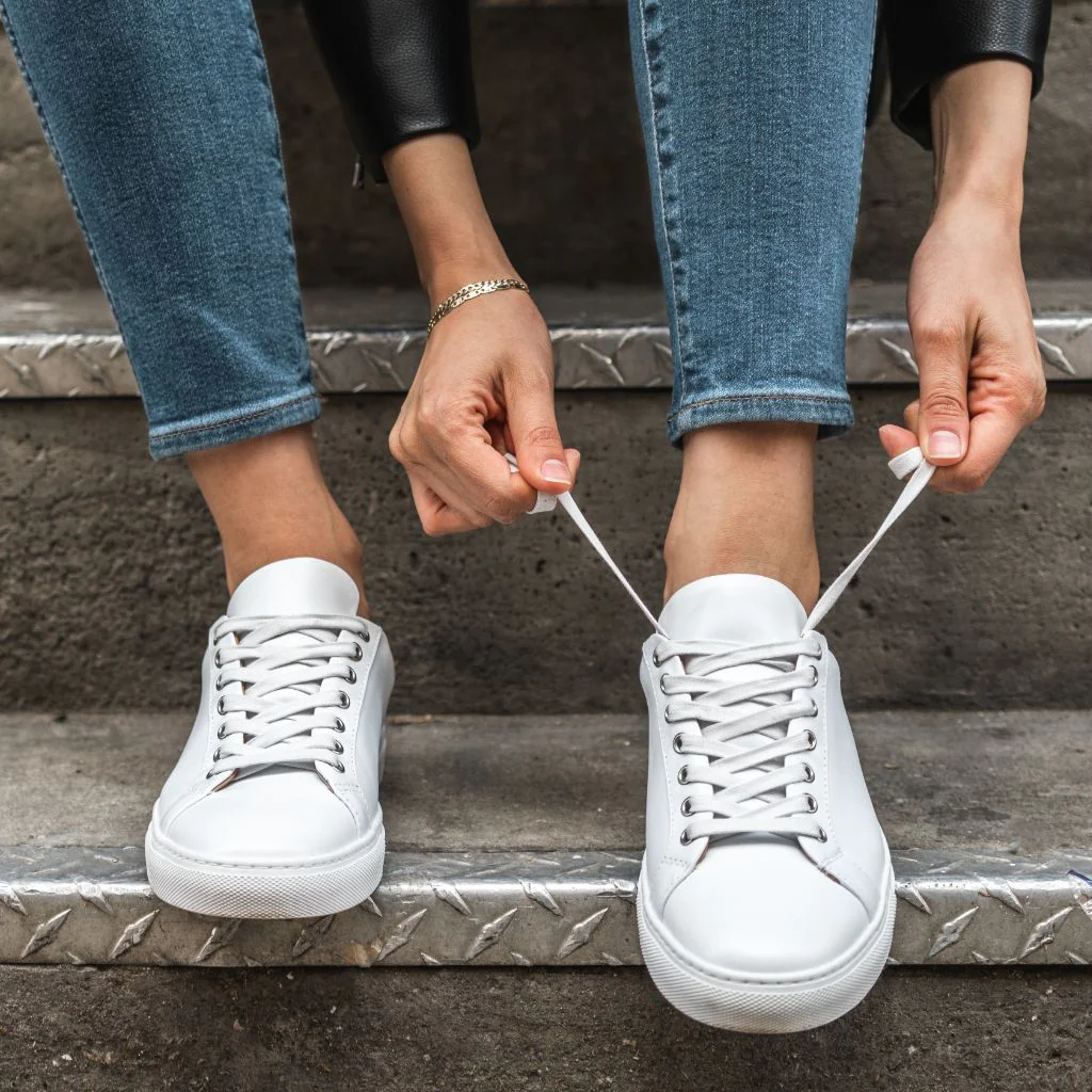 Women's Premier Low Top | White - Thursday Boots