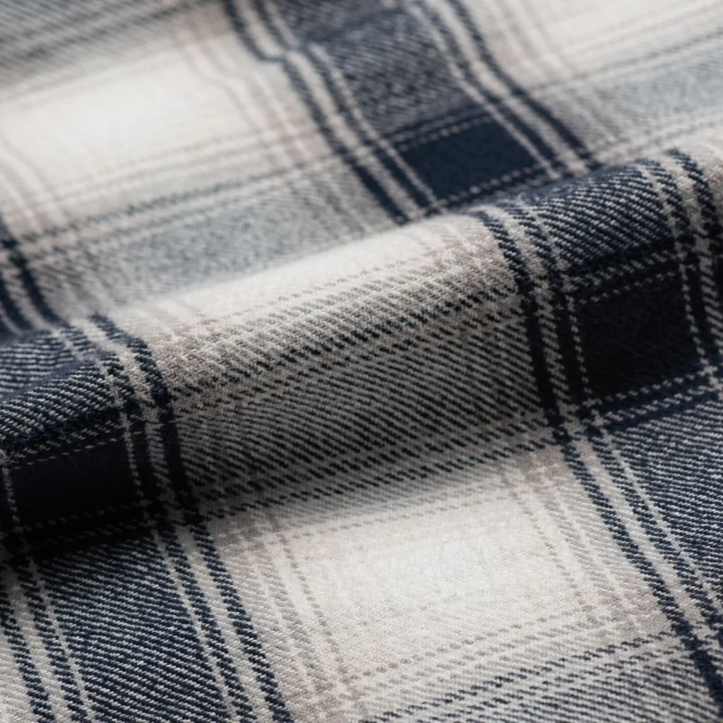 Summit Flannel Shirt | Coastal Blue - Thursday Boots