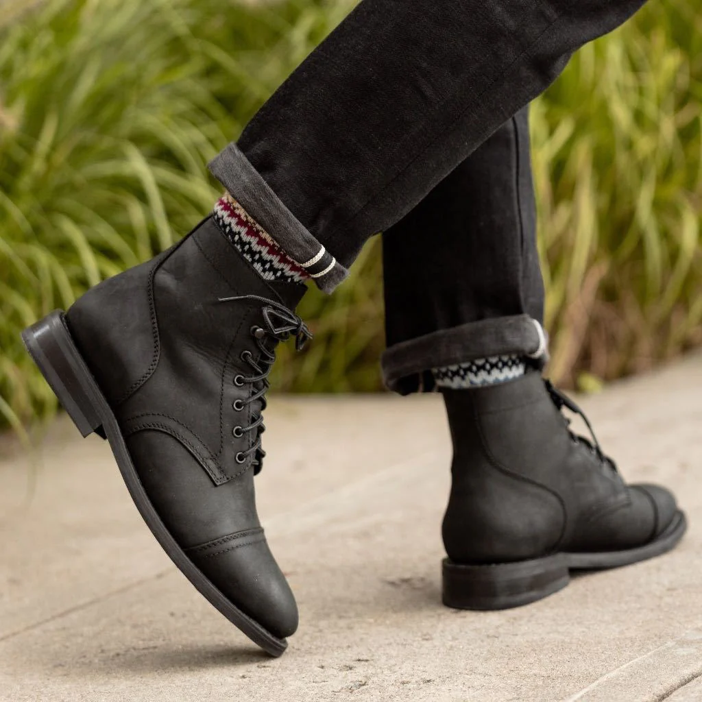 Captain | Black Matte - Thursday Boots