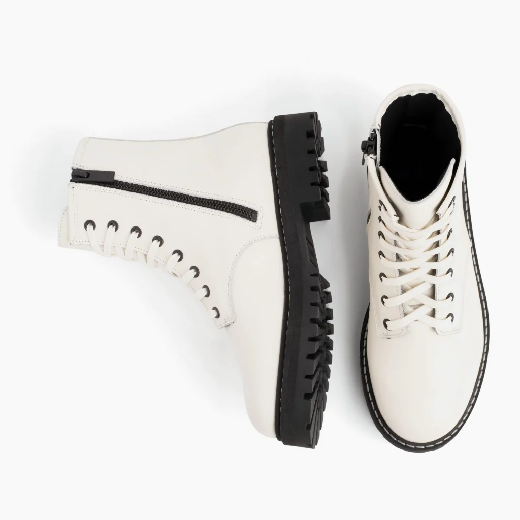 Combat | Ecru - Thursday Boots
