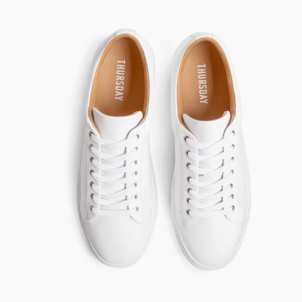 Women's Premier Low Top | White - Thursday Boots