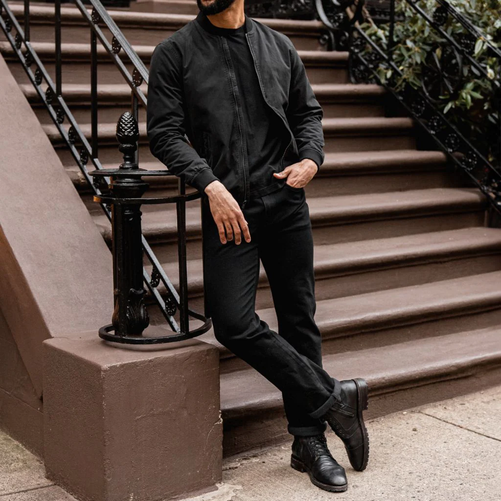 Union Bomber Jacket | Black - Thursday Boots