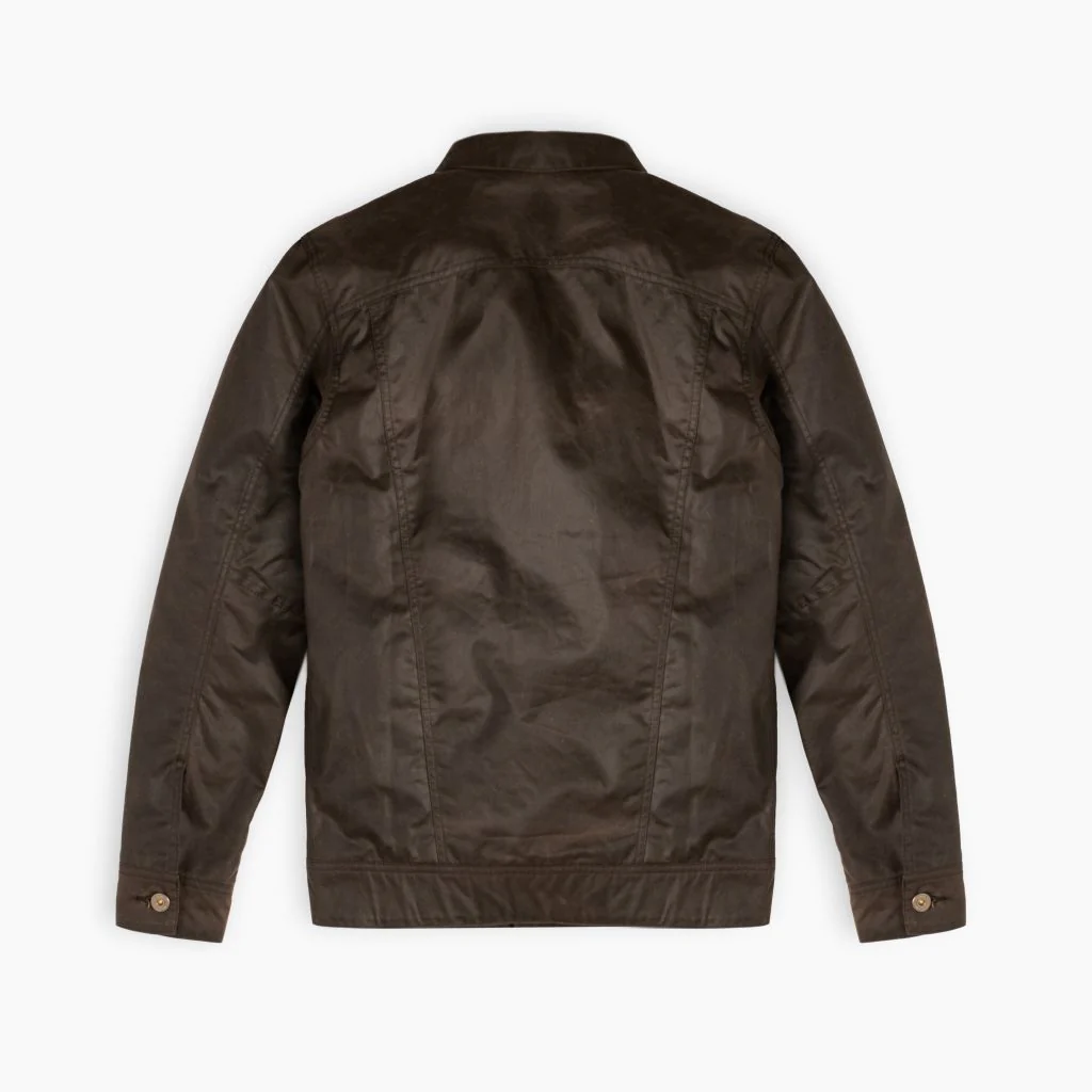 Waxed Canvas Field Jacket | Dark Olive - Thursday Boots