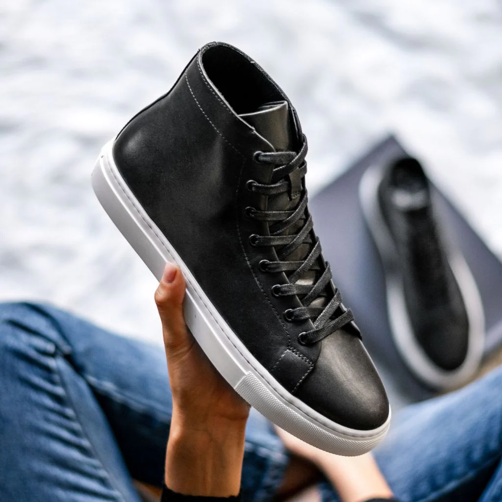 Women's Premier High Top | Black - Thursday Boots