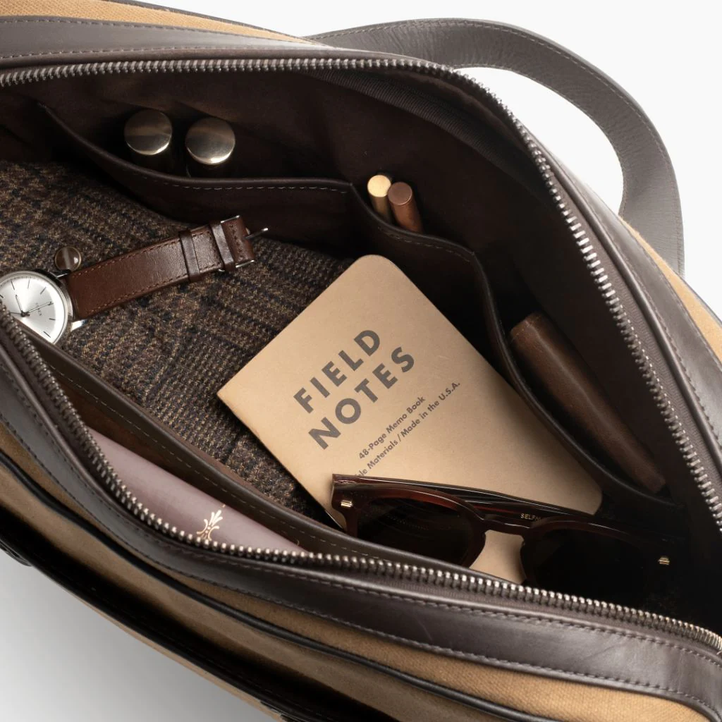 Commuter Bag | Tan Canvas - Thursday Boots