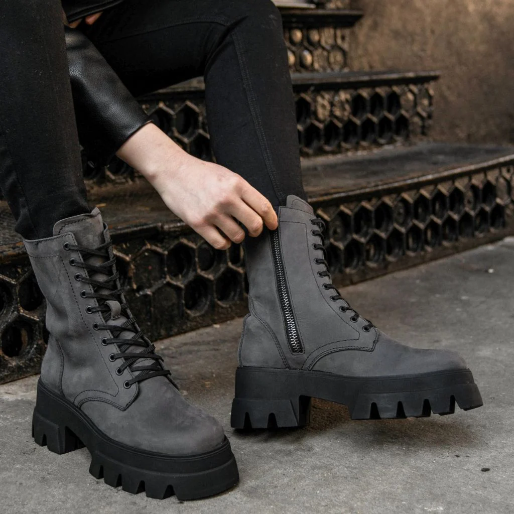 Dynasty | Grey Matte - Thursday Boots
