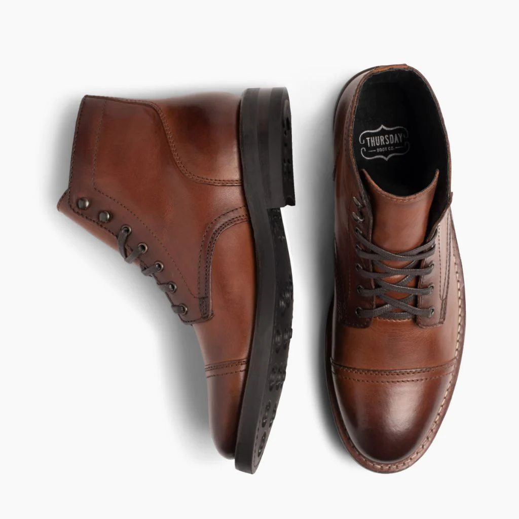 Captain | Brandy - Thursday Boots