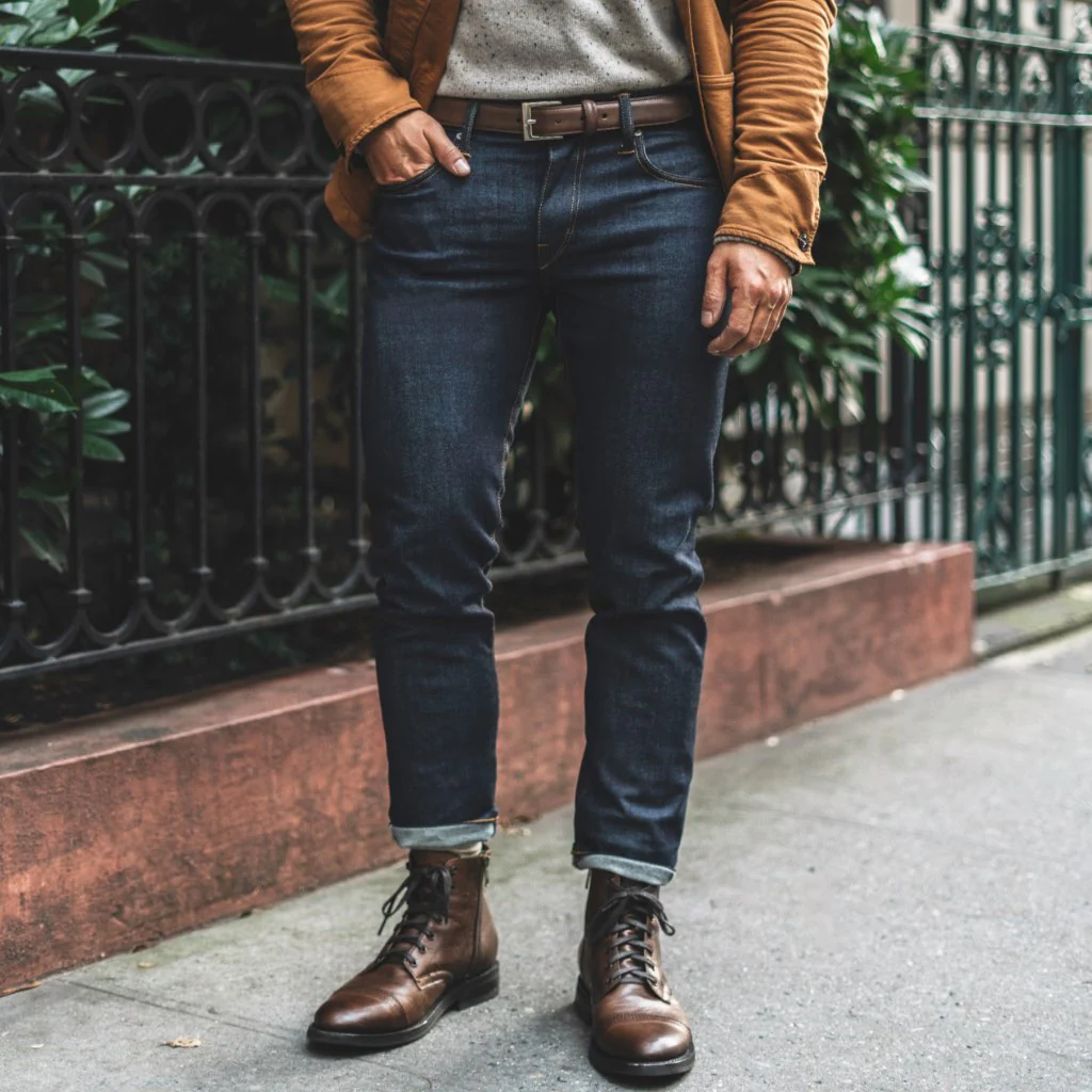 Men's Classic Leather Belt | Walnut - Thursday Boots