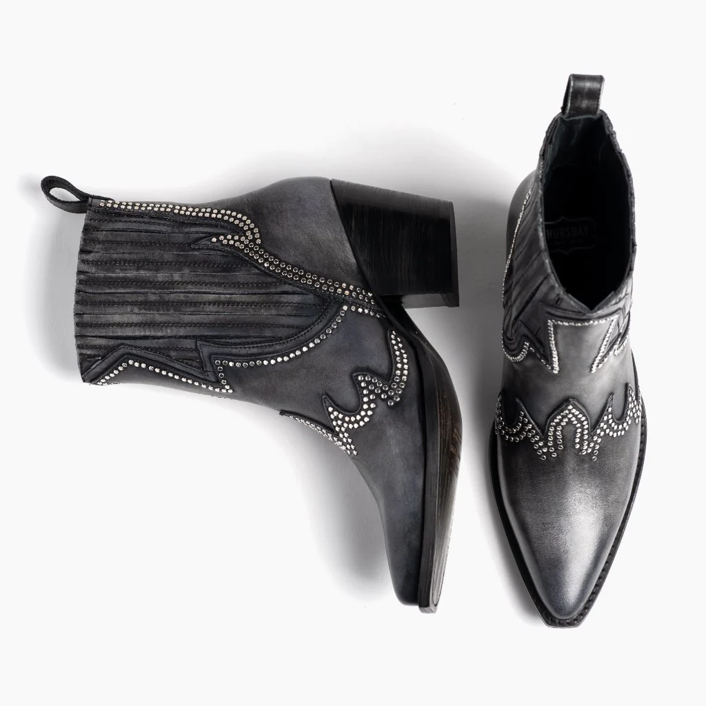 Icon | Distressed Grey - Thursday Boots
