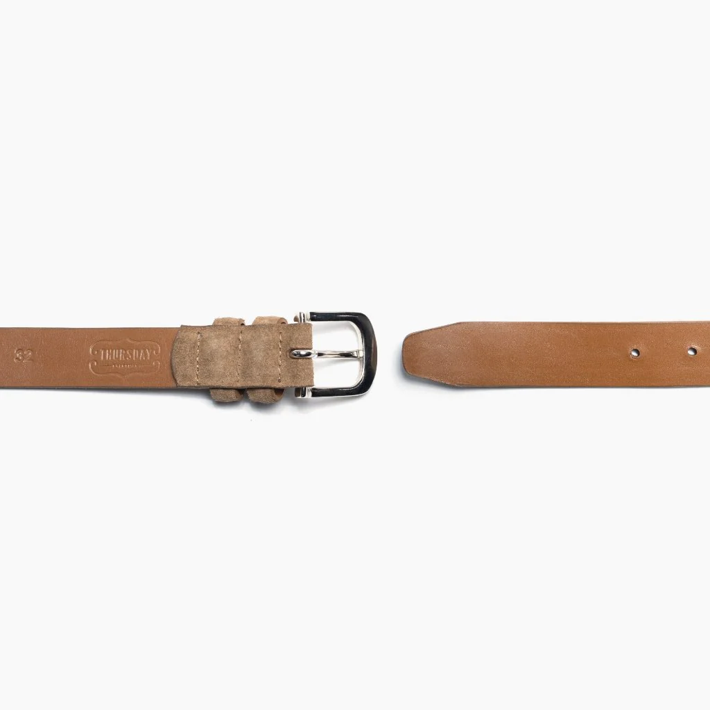 Men's Refined Leather Belt | Sandstone - Thursday Boots
