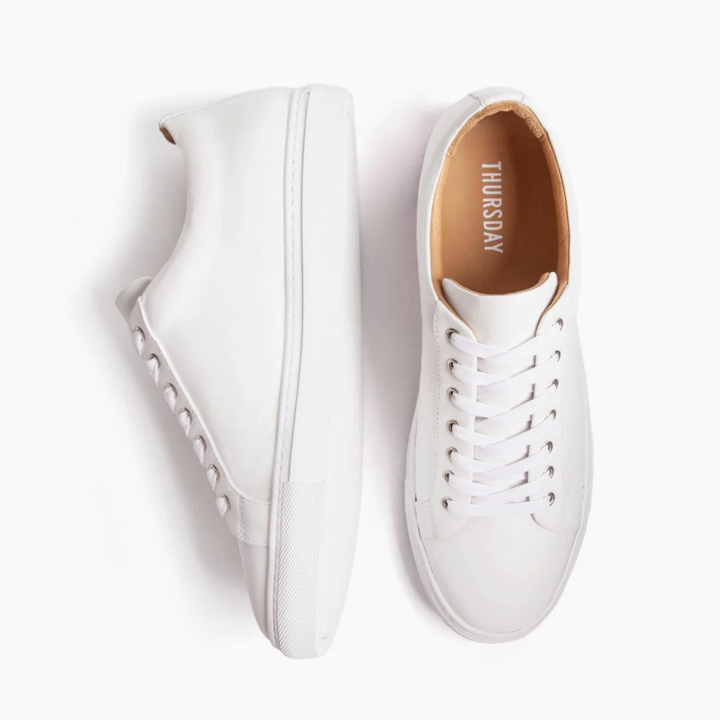 Women's Premier Low Top | White - Thursday Boots