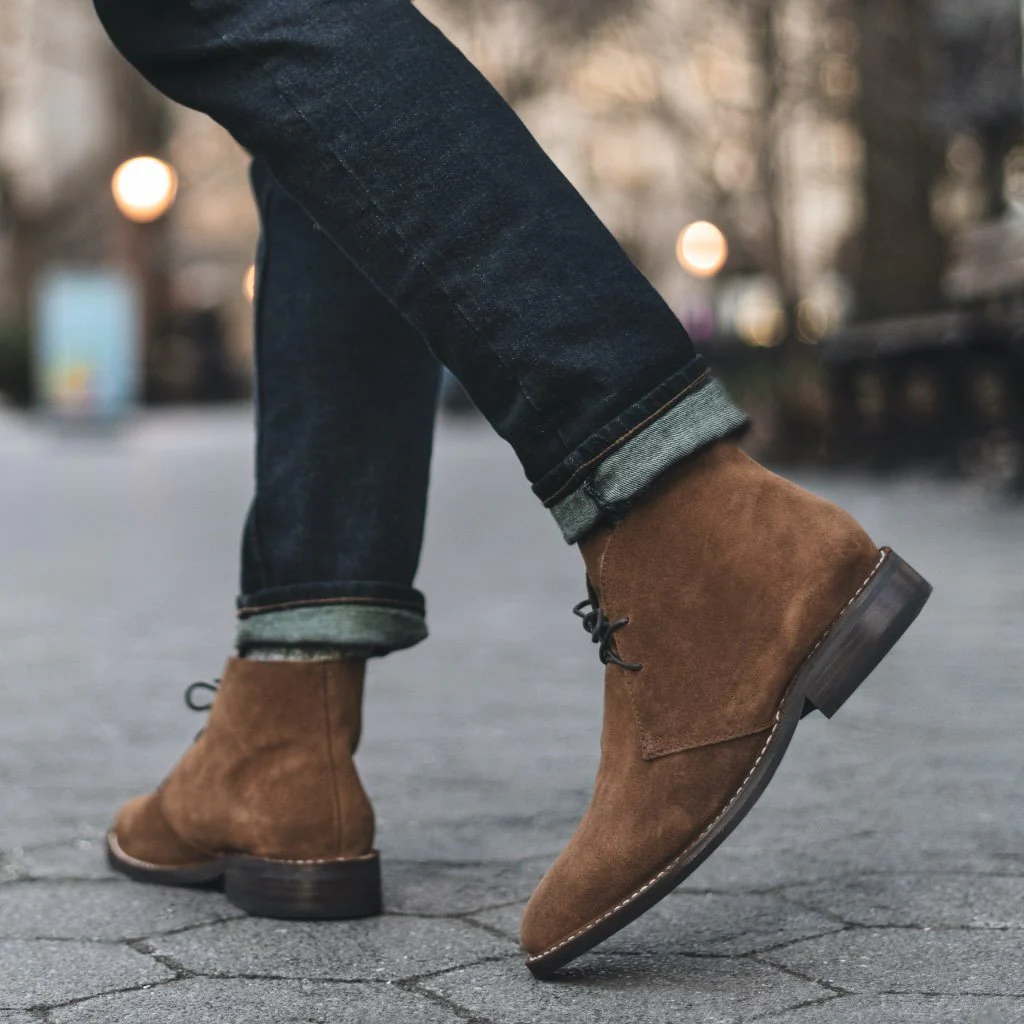 Scout | Cognac Suede - Thursday Boots
