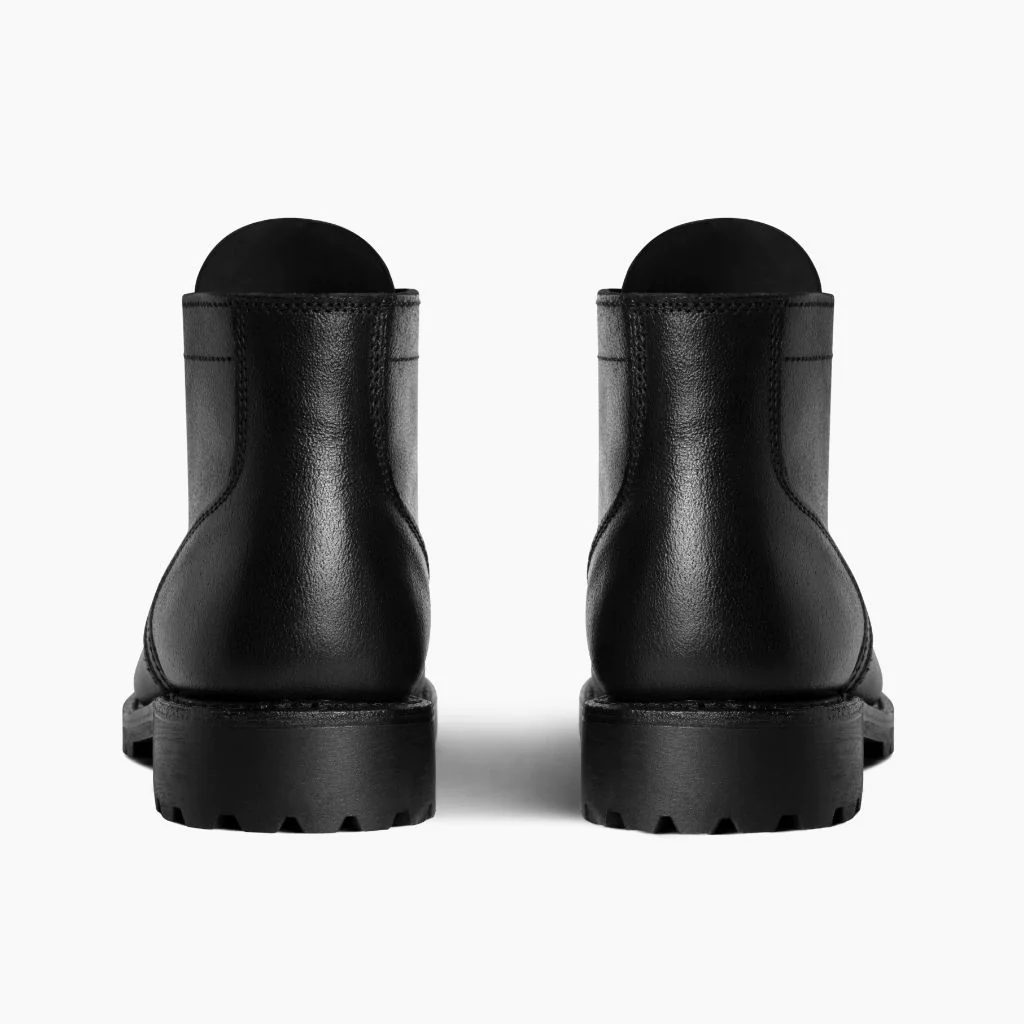 Vanguard | Black Waxed Roughout - Thursday Boots