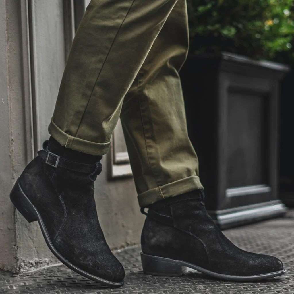 Rogue | Black Suede - Thursday Boots