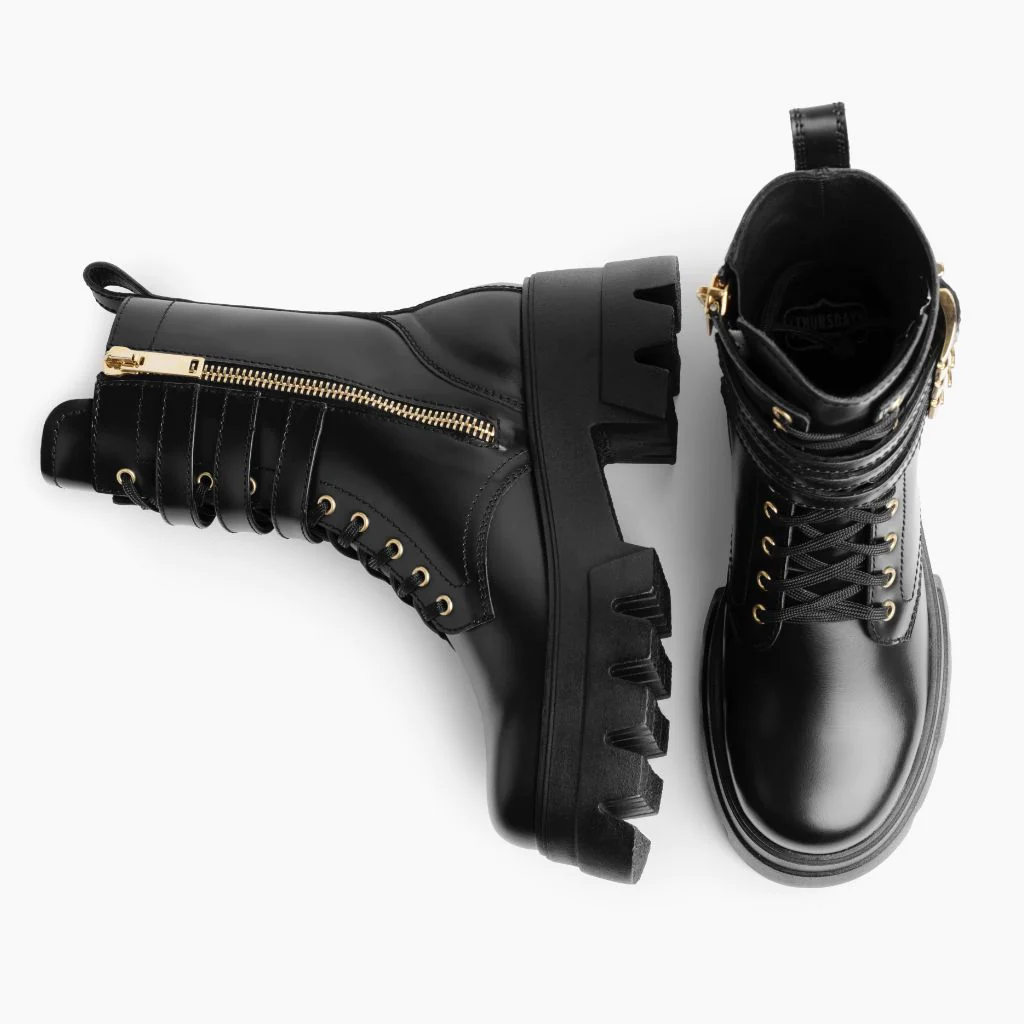 Dynasty | Black & Gold - Thursday Boots