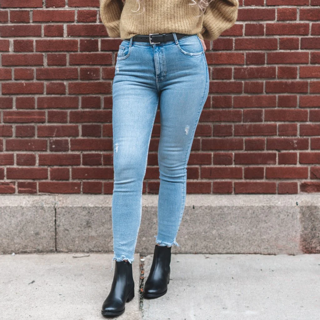 Women's Classic Leather Belt | Black - Thursday Boots