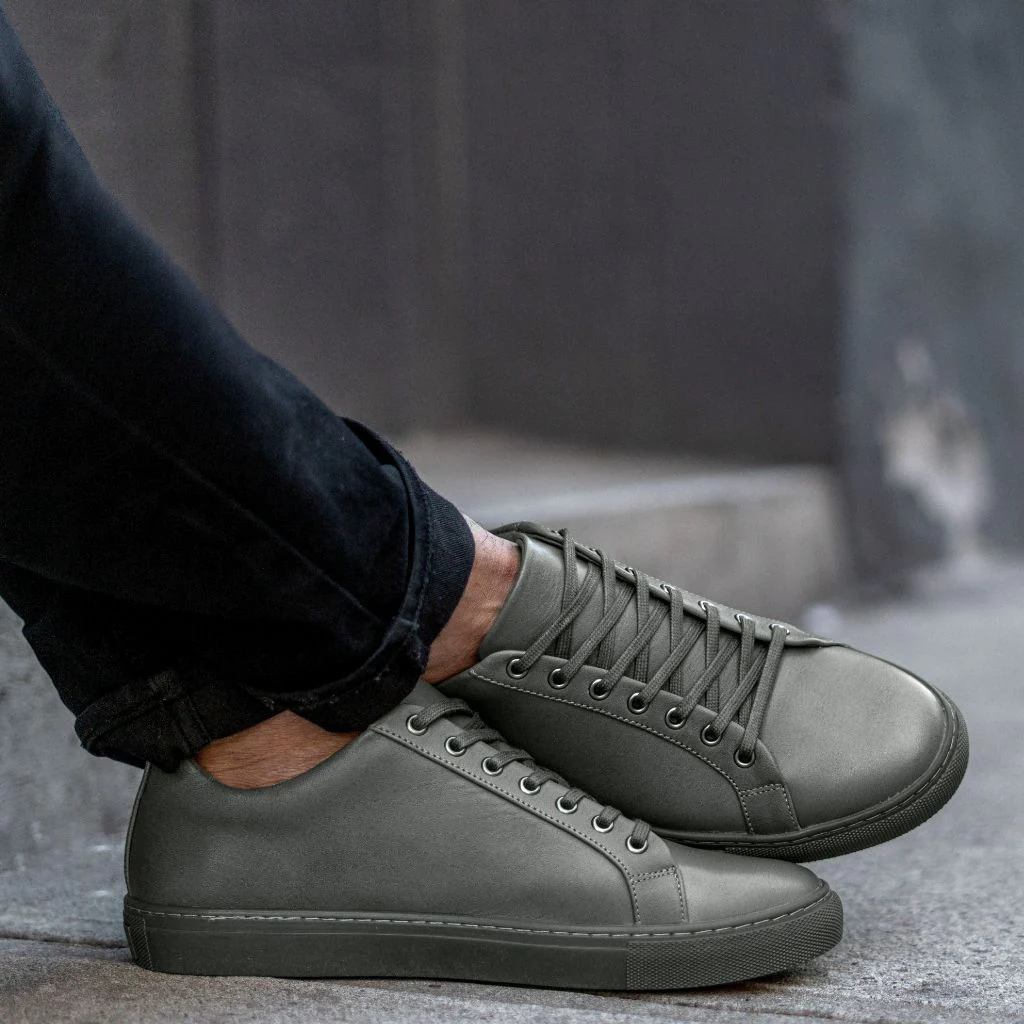 Premier Low Top | Grey - Thursday Boots