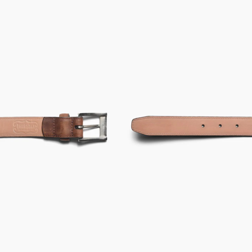 Men's Classic Leather Belt | Terracotta - Thursday Boots
