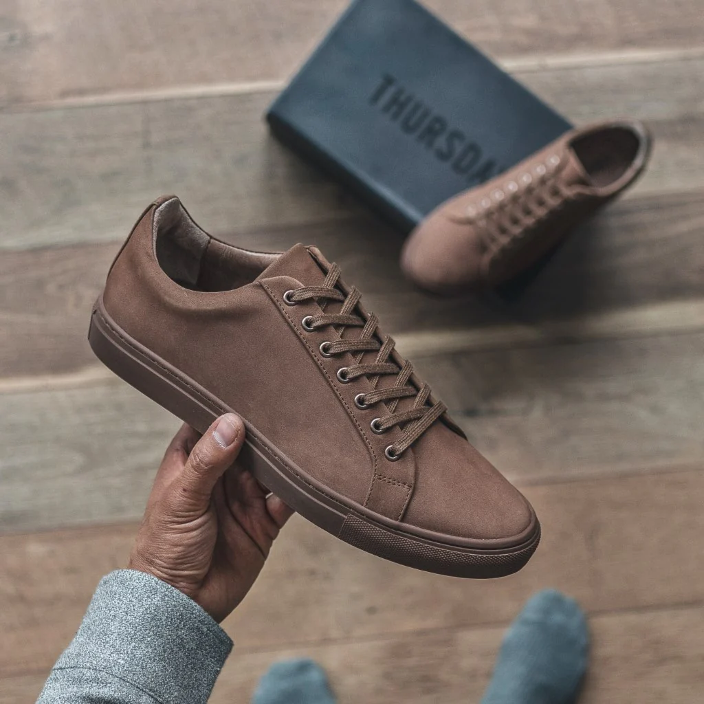 Premier Low Top | Pebble - Thursday Boots