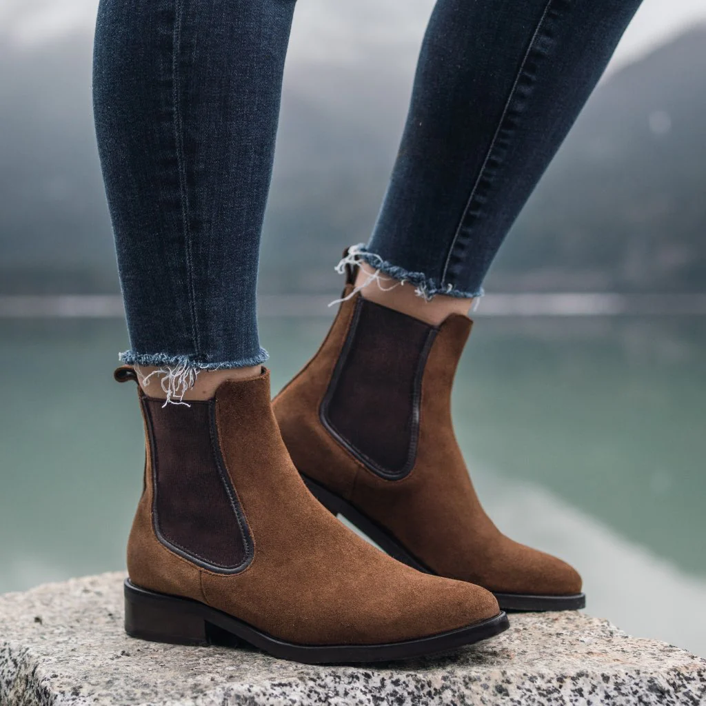 Duchess | Cognac Suede - Thursday Boots