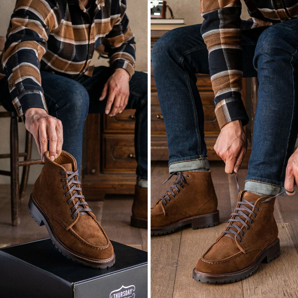 Diplomat | Cinnamon Suede - Thursday Boots