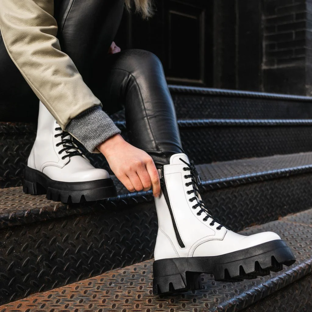 Dynasty | White - Thursday Boots