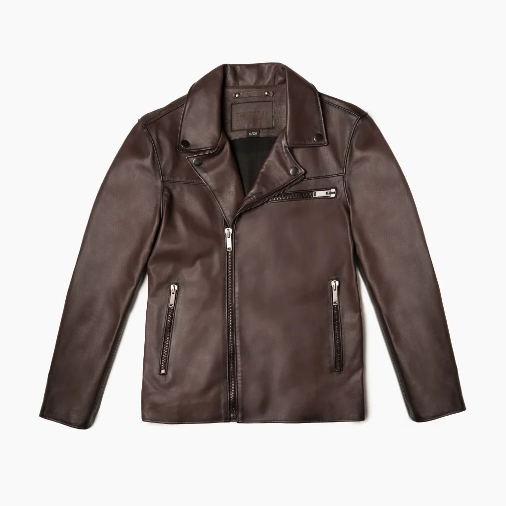 Motorcycle Jacket | Old English - Thursday Boots