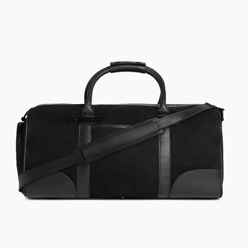 Weekender Bag | Black Canvas - Thursday Boots