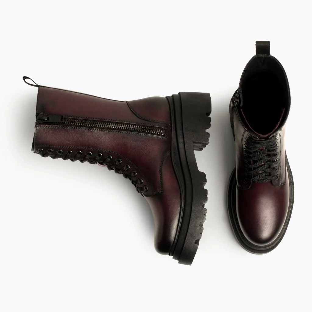 Fatale | Black Cherry - Thursday Boots
