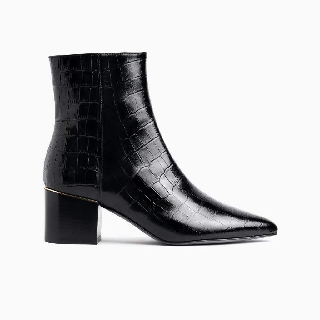 Luna | Black Croco