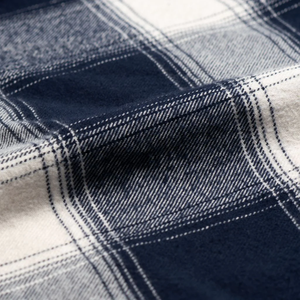 Forever Flannel Shirt | Navy & Cream - Thursday Boots