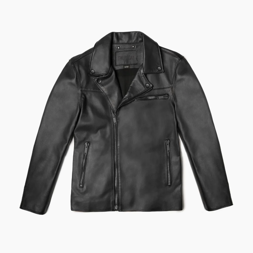 Motorcycle Jacket | Black - Thursday Boots