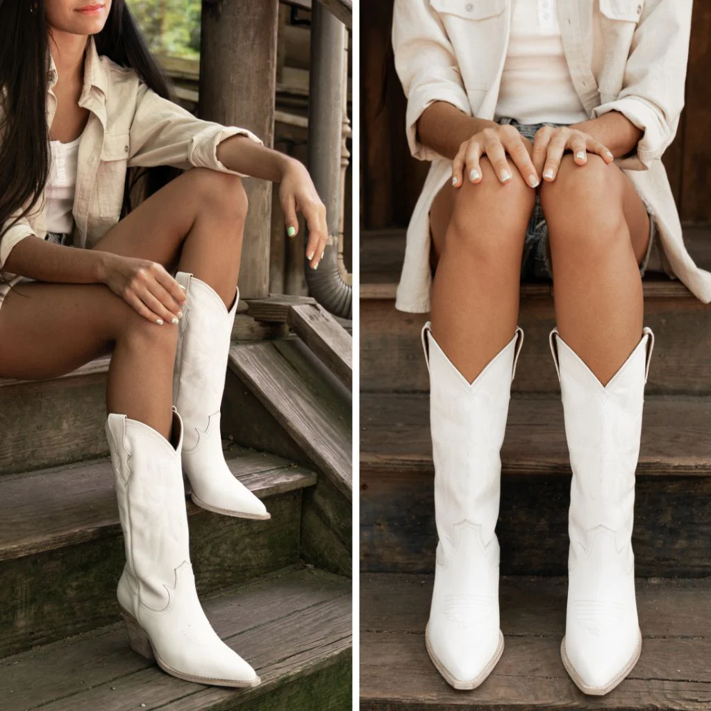 Rodeo | White - Thursday Boots