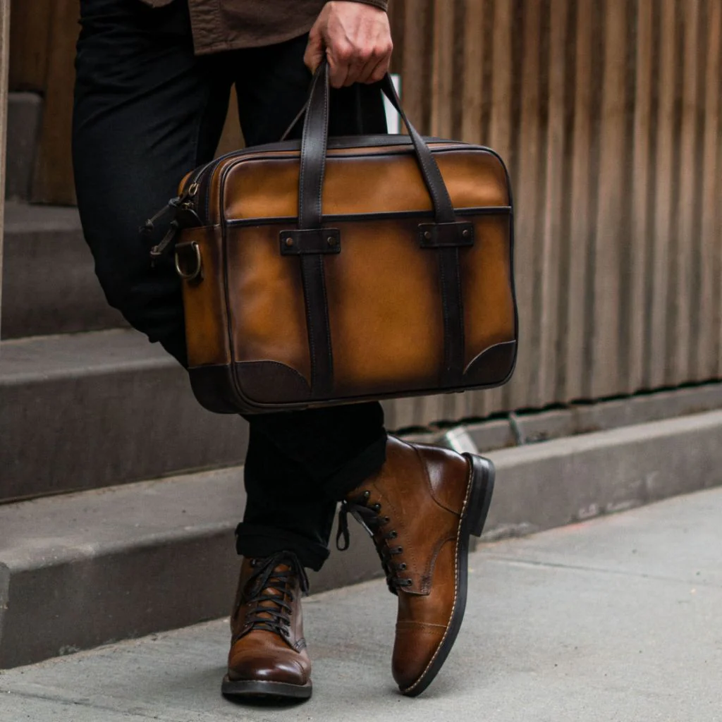 Commuter Bag | Burnished Toffee - Thursday Boots