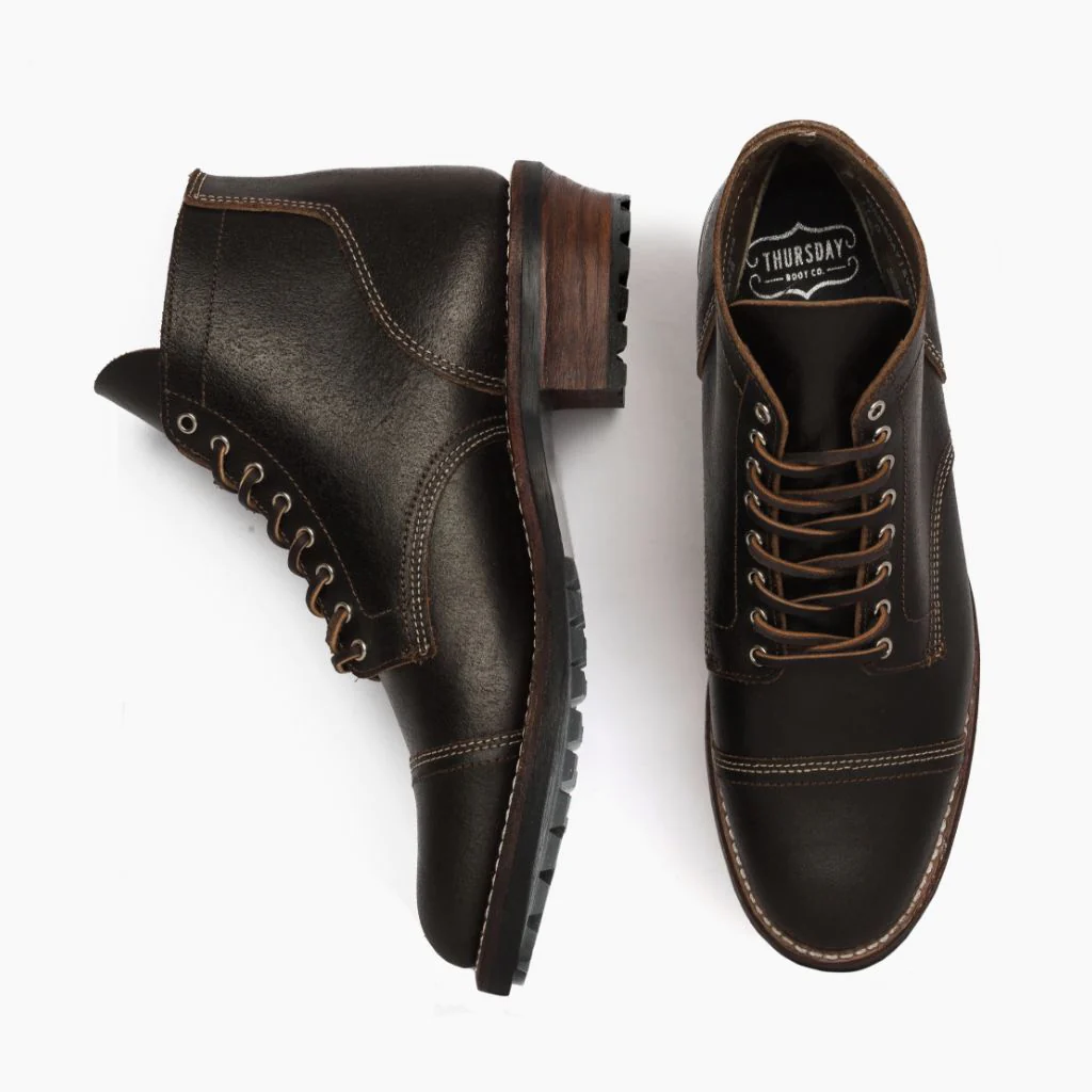 Vanguard | Waxed Cacao - Thursday Boots