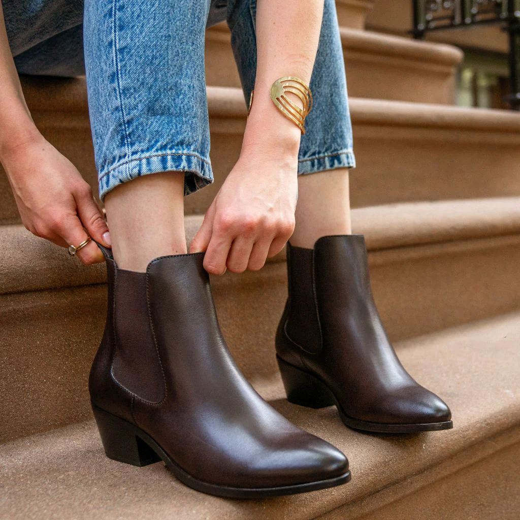 Duchess Bootie | Old English - Thursday Boots