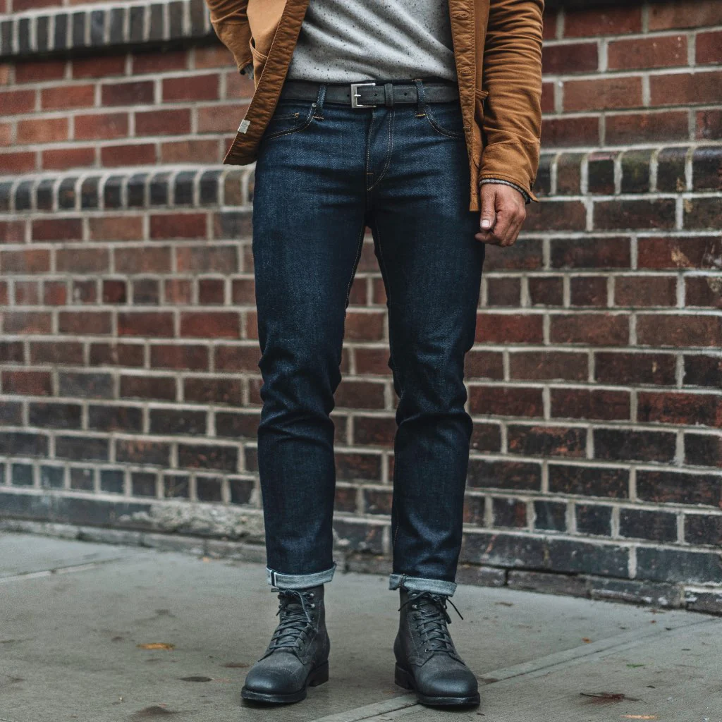Men's Classic Leather Belt | Shadow Grey - Thursday Boots