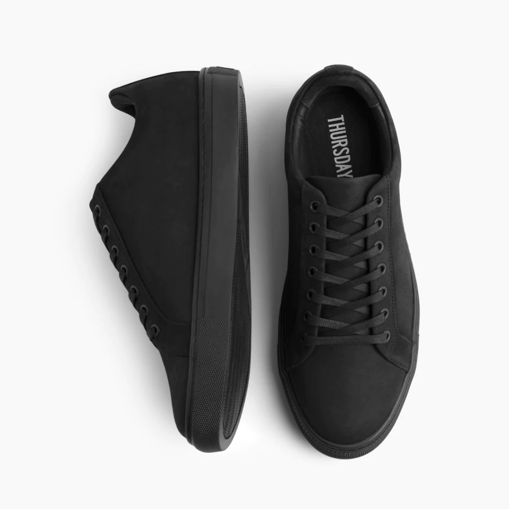 Premier Low Top | Black Matte - Thursday Boots